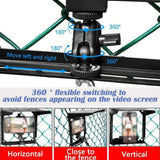 Maxbell Fence Mount for Sports Camera Cellphone Bracket for Recording Games Softball