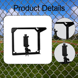 Maxbell Fence Mount for Sports Camera Cellphone Bracket for Recording Games Softball