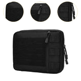 Maxbell Outdoor Utility Tool Pouch Medical Organizer Bag for Hiking Climbing Hunting Black