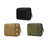 Maxbell Outdoor Utility Tool Pouch Medical Organizer Bag for Hiking Climbing Hunting Black