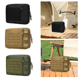 Maxbell Outdoor Utility Tool Pouch Medical Organizer Bag for Hiking Climbing Hunting Black