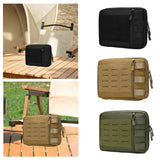 Maxbell Outdoor Utility Tool Pouch Medical Organizer Bag for Hiking Climbing Hunting Black