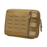 Maxbell Outdoor Utility Tool Pouch Medical Organizer Bag for Hiking Climbing Hunting Khaki