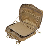 Maxbell Outdoor Utility Tool Pouch Medical Organizer Bag for Hiking Climbing Hunting Khaki