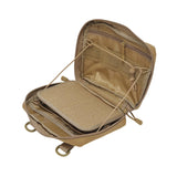 Maxbell Outdoor Utility Tool Pouch Medical Organizer Bag for Hiking Climbing Hunting Khaki