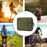 Maxbell Outdoor Utility Tool Pouch Medical Organizer Bag for Hiking Climbing Hunting Green