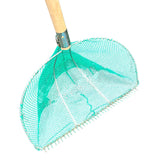 Maxbell Claw Rake with Basket Sturdy Dig Clams Tool for Outdoor Fishing Digging Lake Type A