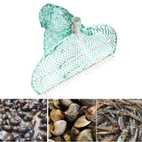 Maxbell Claw Rake with Basket Sturdy Dig Clams Tool for Outdoor Fishing Digging Lake Type B