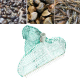 Maxbell Claw Rake with Basket Sturdy Dig Clams Tool for Outdoor Fishing Digging Lake Type B