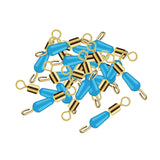 Maxbell 20Pcs Fishing Swivels Portable for Freshwater Saltwater Fishing 13mm
