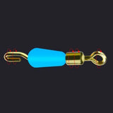 Maxbell 20Pcs Fishing Swivels Portable for Freshwater Saltwater Fishing 13mm