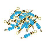 Maxbell 20Pcs Fishing Swivels Portable for Freshwater Saltwater Fishing 14mm