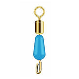 Maxbell 20Pcs Fishing Swivels Portable for Freshwater Saltwater Fishing 15mm