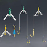 Maxbell 10 Pieces Fishing Line splitters for Freshwater Saltwater 20mm Green