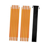 Maxbell 2 Pieces Tent Poles Folding 3.2M Ultralight Tent Accessories for Backpacking