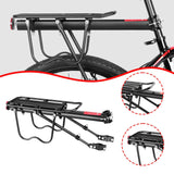 Maxbell Bike Luggage Cargo Rack Accessories Universal Fit with Secure Taillights