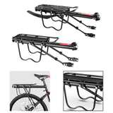 Maxbell Bike Luggage Cargo Rack Accessories Universal Fit with Secure Taillights