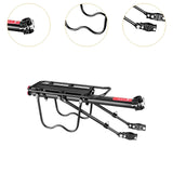 Maxbell Bike Luggage Cargo Rack Accessories Universal Fit with Secure Taillights