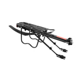 Maxbell Bike Luggage Cargo Rack Accessories Universal Fit with Secure Taillights