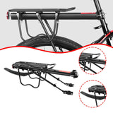 Maxbell Bike Luggage Cargo Rack Accessories Universal Fit with Secure Taillights