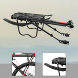 Maxbell Bike Luggage Cargo Rack Accessories Universal Fit with Secure Taillights