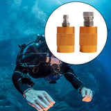 Maxbell Scuba Diving Filling Valve Sturdy 8mm Quick Disconnect Connector for Outdoor Male