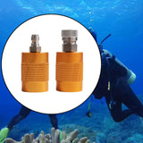 Maxbell Scuba Diving Filling Valve Sturdy 8mm Quick Disconnect Connector for Outdoor Male