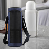 Maxbell Water Bottle Carrier Bag Portable 2L Water Bottle Cover for Men Women Hiking blue