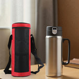 Maxbell Water Bottle Carrier Bag Portable 2L Water Bottle Cover for Men Women Hiking red
