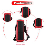 Maxbell Water Bottle Carrier Bag Portable 2L Water Bottle Cover for Men Women Hiking red