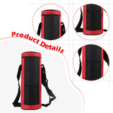 Maxbell Water Bottle Carrier Bag Portable 2L Water Bottle Cover for Men Women Hiking red