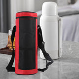 Maxbell Water Bottle Carrier Bag Portable 2L Water Bottle Cover for Men Women Hiking red
