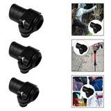 Maxbell Stick Pole External Lock Black for Mountaineering Snowshoeing Mount Climbing for 18 mm