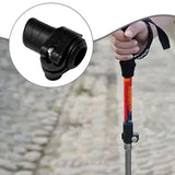 Maxbell Stick Pole External Lock Black for Mountaineering Snowshoeing Mount Climbing for 18 mm