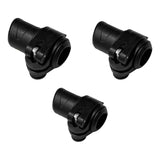 Maxbell Stick Pole External Lock Black for Mountaineering Snowshoeing Mount Climbing for 18 mm