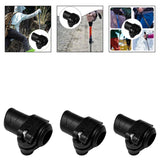 Maxbell Stick Pole External Lock Black for Mountaineering Snowshoeing Mount Climbing for 18 mm