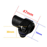 Maxbell Stick Pole External Lock Black for Mountaineering Snowshoeing Mount Climbing for 16 mm