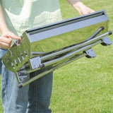 Maxbell Barbecue Grill Sturdy Foldable Charcoal Grill for Household Hiking Traveling