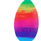Maxbell Surfboard Universal Room Decor for Pool Lake Boat Standing Wooden Surf Board sunset