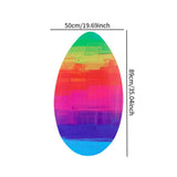 Maxbell Surfboard Universal Room Decor for Pool Lake Boat Standing Wooden Surf Board sunset