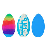 Maxbell Surfboard Universal Room Decor for Pool Lake Boat Standing Wooden Surf Board sunset
