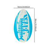 Maxbell Surfboard Universal Room Decor for Pool Lake Boat Standing Wooden Surf Board letter printed