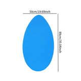 Maxbell Surfboard Universal Room Decor for Pool Lake Boat Standing Wooden Surf Board blue