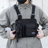 Maxbell Chest Bag Lightweight Water Resistant Chest Pack for Cycling Hiking Workouts