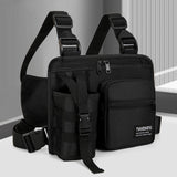 Maxbell Chest Bag Lightweight Water Resistant Chest Pack for Cycling Hiking Workouts