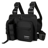 Maxbell Chest Bag Lightweight Water Resistant Chest Pack for Cycling Hiking Workouts