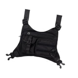Maxbell Men Women Chest Rig Bag Adjustable Strap Front Pack Pouch for Cycling Travel