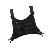 Maxbell Men Women Chest Rig Bag Adjustable Strap Front Pack Pouch for Cycling Travel