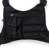 Maxbell Men Women Chest Rig Bag Adjustable Strap Front Pack Pouch for Cycling Travel