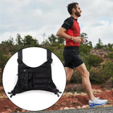 Maxbell Men Women Chest Rig Bag Adjustable Strap Front Pack Pouch for Cycling Travel